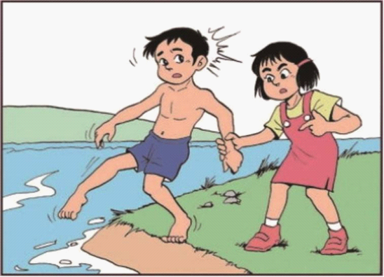 防溺水安全教育漫畫圖集 - gcsyxx102 - 莞城實驗小學一（2）班