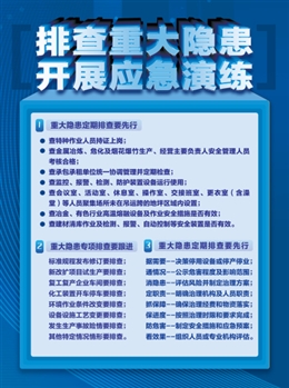 排查重大隱患  開(kāi)展應(yīng)急演練
