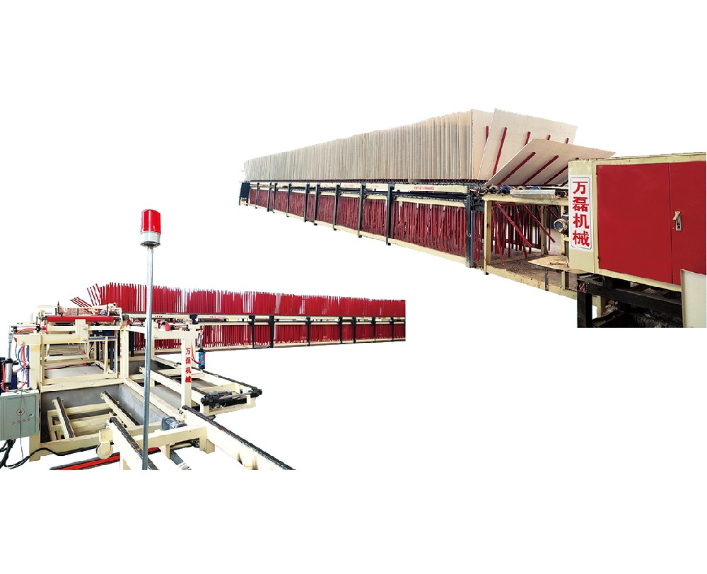 刮膩子機涼板流水線